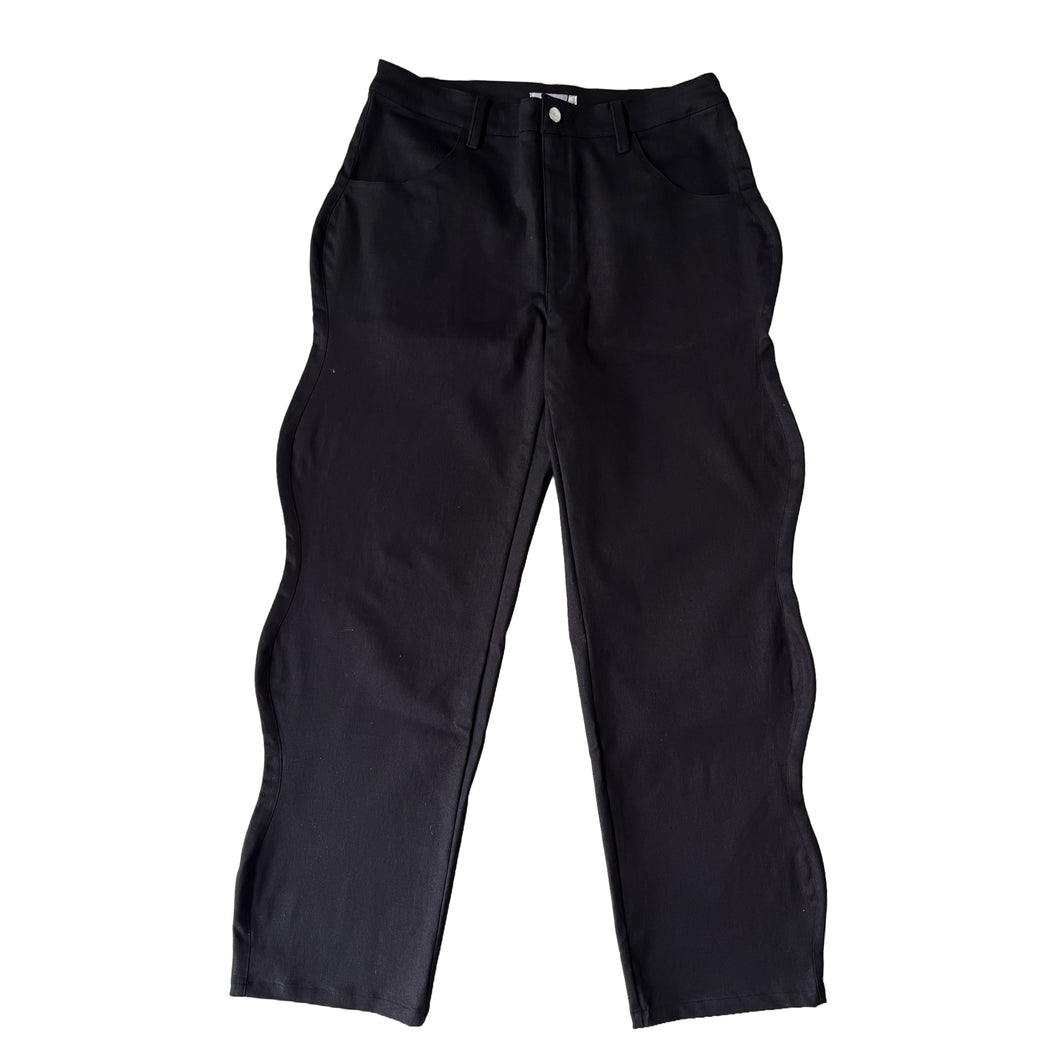 PANTALON DENIM VAGUES