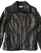 Charger l&#39;image dans la galerie, VESTE CUIR CHAINES
