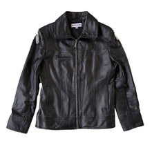 Charger l&#39;image dans la galerie, VESTE CUIR CHAINES
